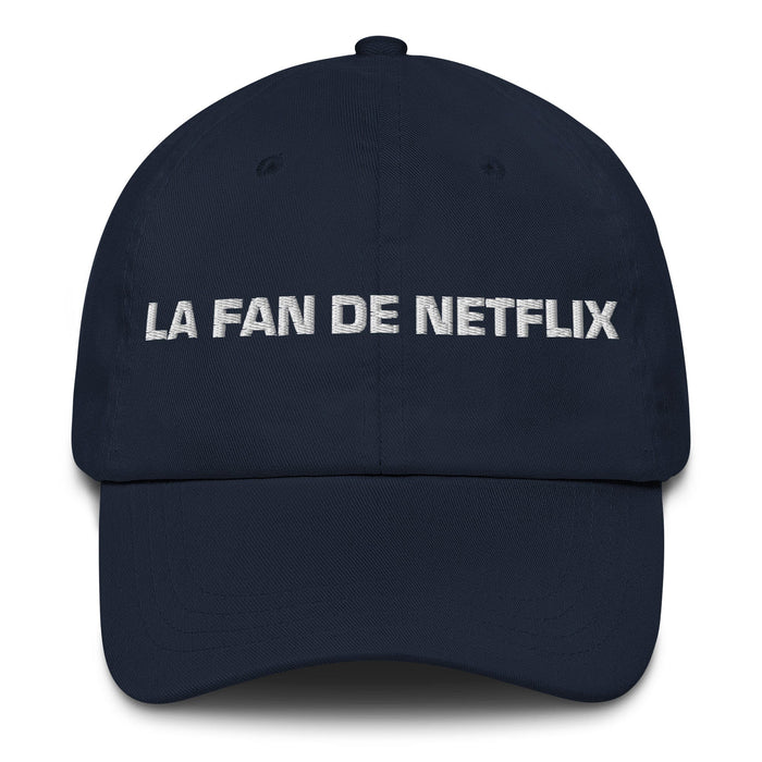 La Fan De Netflix The Netflix Fan Mexican Spanish Pride Gift Regalo Dad Hat Mexicada Navy