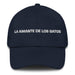 La Amante De Los Gatos The Cat Lover Mexican Spanish Pride Gift Regalo Dad Hat Mexicada Navy