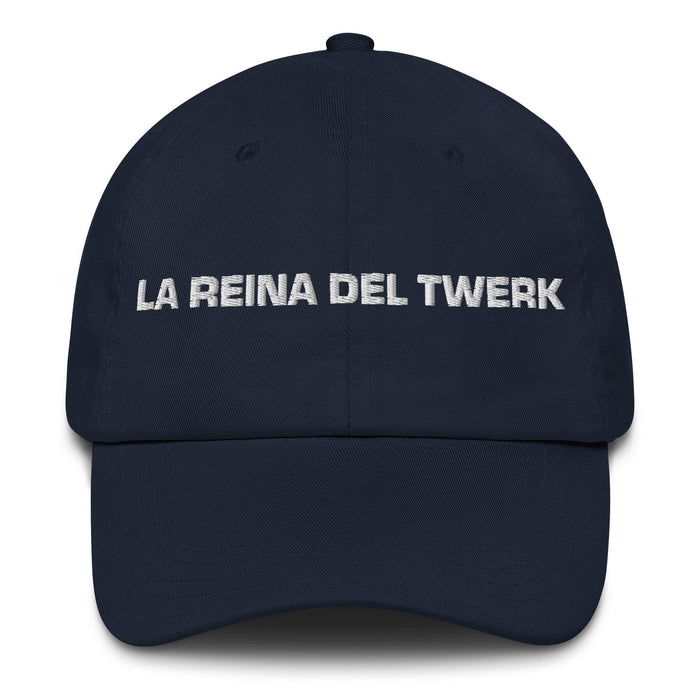 La Reina Del Twerk The Twerk Queen / King Mexican Spanish Pride Gift Regalo Dad Hat Mexicada Navy