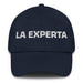 La Experta The Expert Mexican Spanish Pride Gift Regalo Dad Hat Mexicada Navy