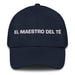 El Maestro Del Té The Tea Master Mexican Spanish Pride Gift Regalo Dad Hat Mexicada Navy