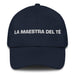 La Maestra Del Té The Tea Master Mexican Spanish Pride Gift Regalo Dad Hat Mexicada Navy