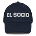 El Socio The Partner Mexican Spanish Pride Gift Regalo Dad Hat Mexicada Navy