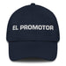 El Promotor The Promoter Mexican Spanish Pride Gift Regalo Dad Hat Mexicada Navy