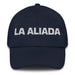 La Aliada The Ally Mexican Spanish Pride Gift Regalo Dad Hat Mexicada Navy