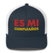 Embroidered Es Mi Cumpleanos It's My Birthday Funny Party Supplies Retro Trucker Hat Mexicada Navy/ White