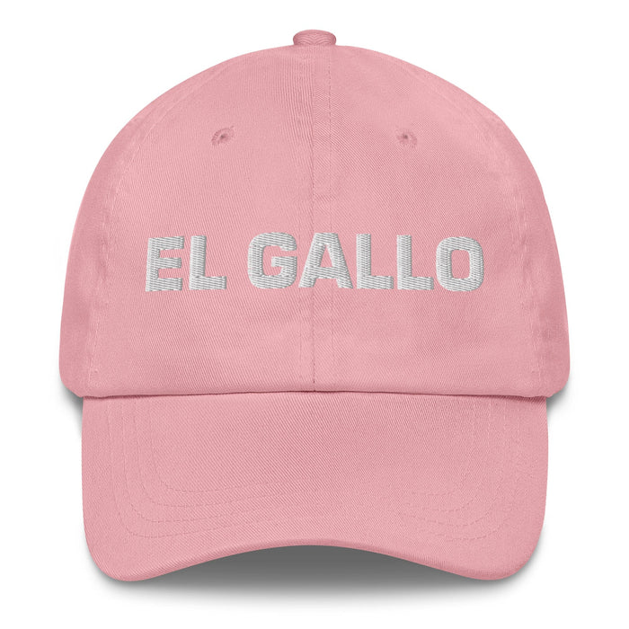 El Gallo Mexican Spanish Pride Gift Regalo Dad Hat Mexicada Pink