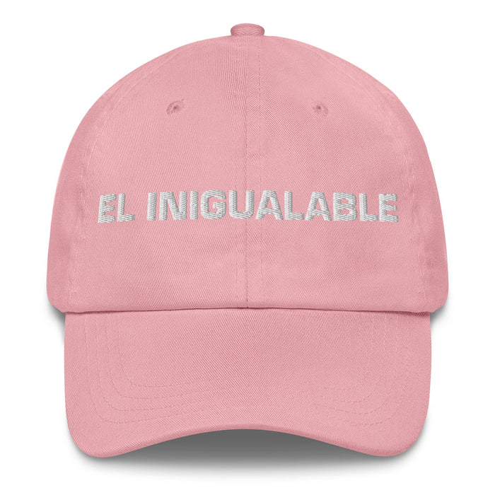 El Inigualable The Unmatchable Mexican Spanish Pride Gift Regalo Dad Hat Mexicada Pink