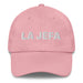 La Jefa The Boss Mexican Spanish Pride Gift Regalo Dad Hat Mexicada Pink