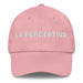 La Perceptiva The Perceptive One Mexican Spanish Pride Gift Regalo Dad Hat Mexicada Pink