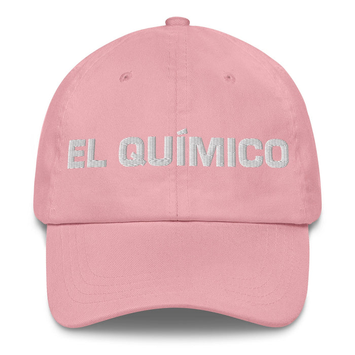 El Químico The Chemist Mexican Spanish Pride Gift Regalo Dad Hat Mexicada Pink