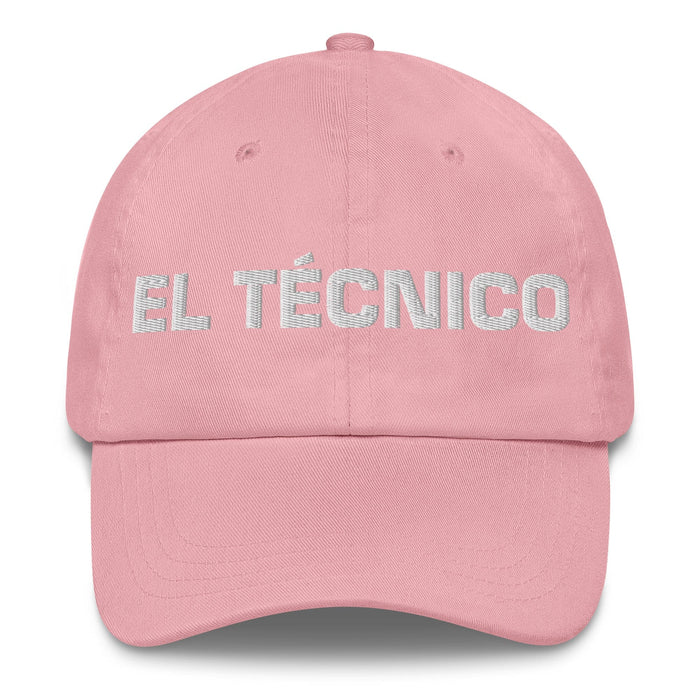 El Técnico The Technician Mexican Spanish Pride Gift Regalo Dad Hat Mexicada Pink