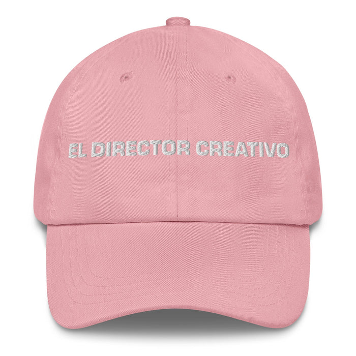 El Director Creativo The Creative Director Mexican Spanish Pride Gift Regalo Dad Hat Mexicada Pink