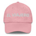 El Viajero The Traveler Mexican Spanish Pride Gift Regalo Dad Hat Mexicada Pink