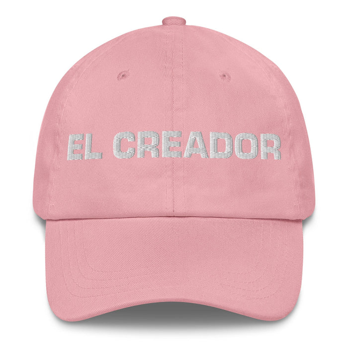 El Creador The Creator Mexican Spanish Pride Gift Regalo Dad Hat Mexicada Pink