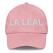 La Leal The Loyalist (Type 6) Mexican Spanish Pride Gift Regalo Dad Hat Mexicada Pink