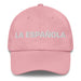 La Española The Spanish Mexican Spanish Pride Gift Regalo Dad Hat Mexicada Pink