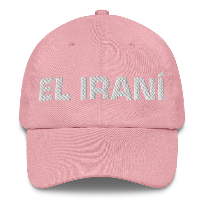 El Iraní The Iranian Mexican Spanish Pride Gift Regalo Dad Hat Mexicada Pink