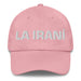 La Iraní The Iranian Mexican Spanish Pride Gift Regalo Dad Hat Mexicada Pink