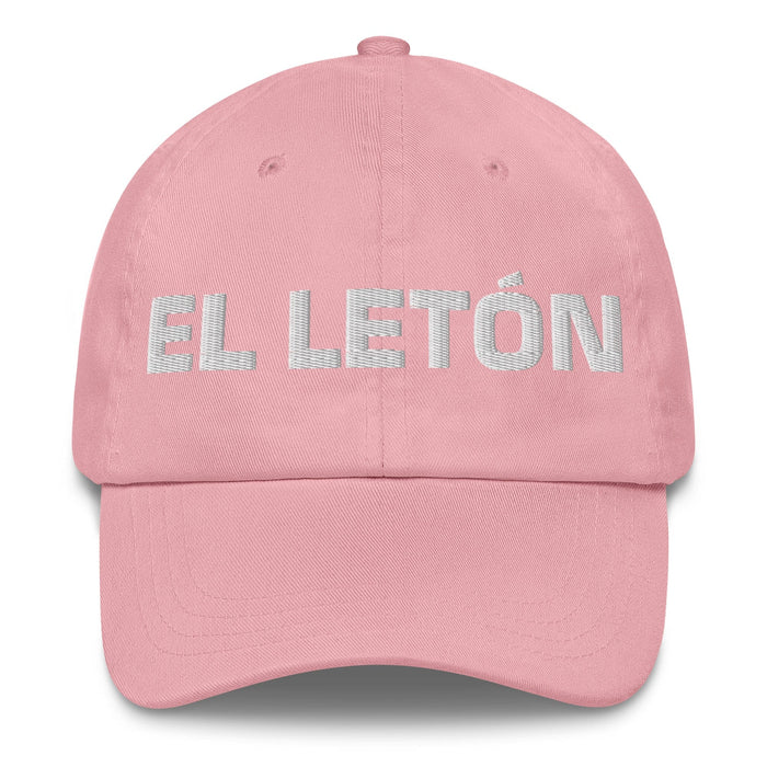 El Letón The Latvian Mexican Spanish Pride Gift Regalo Dad Hat Mexicada Pink