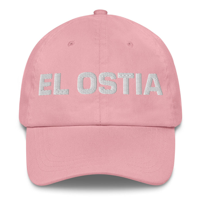 El Ostia The Surprised One Mexican Spanish Pride Gift Regalo Dad Hat Mexicada Pink