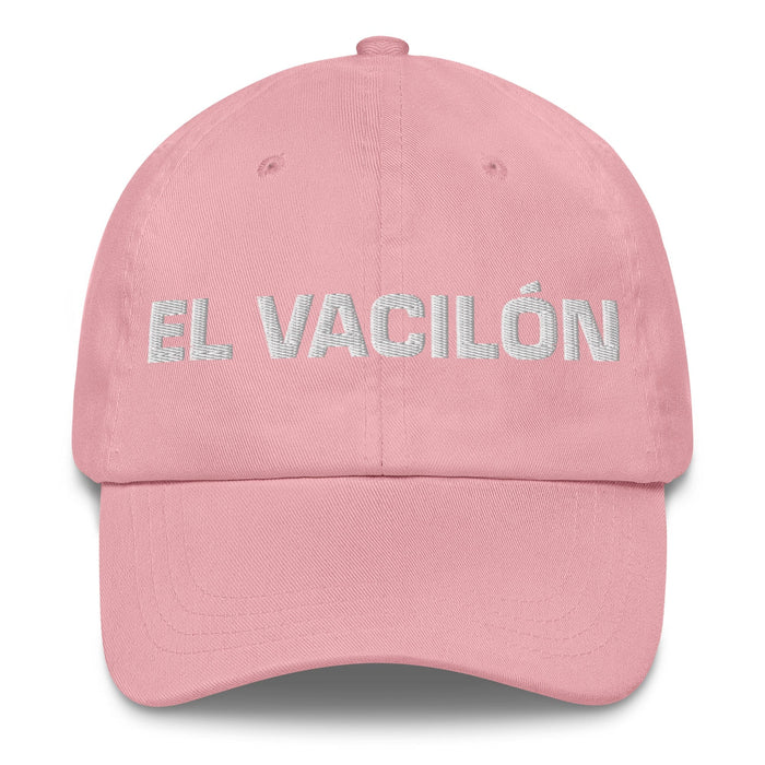 El Vacilón The Jokester Mexican Spanish Pride Gift Regalo Dad Hat Mexicada Pink