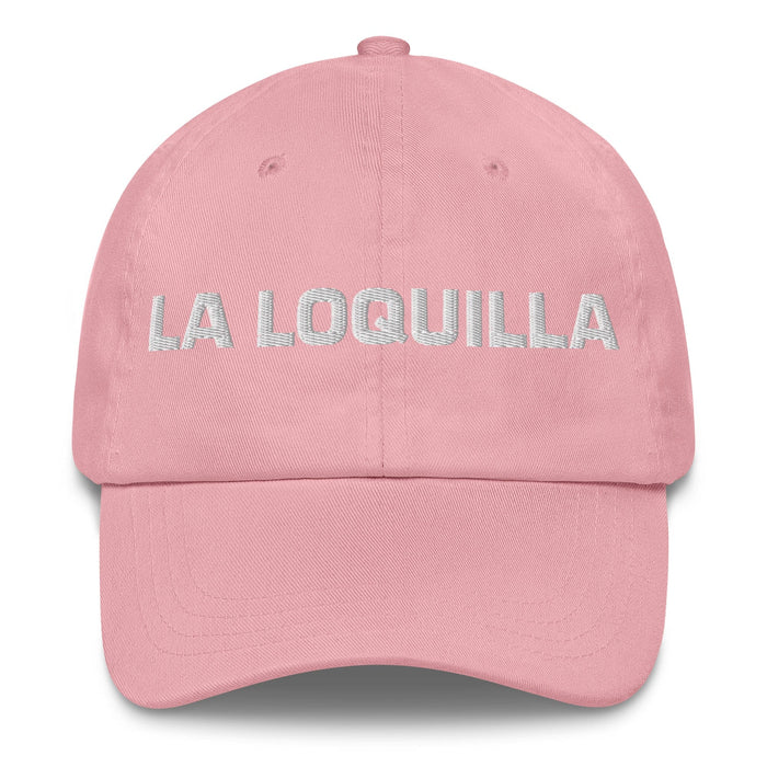 La Loquilla The Crazy One Mexican Spanish Pride Gift Regalo Dad Hat Mexicada Pink