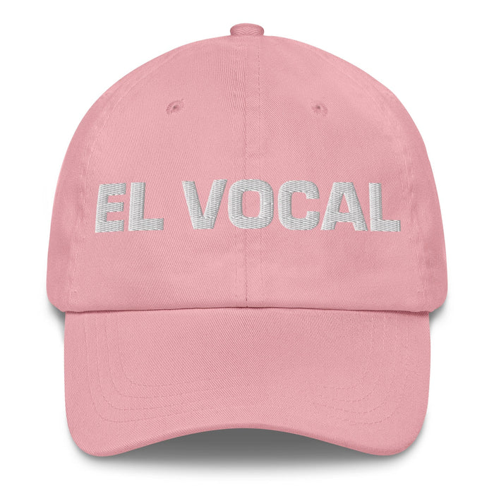 El Vocal The Vocal Member Mexican Spanish Pride Gift Regalo Dad Hat Mexicada Pink