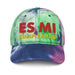 Embroidered Es Mi Cumpleanos It's My Birthday Funny Party Supplies Tie Dye Hat Mexicada Purple Passion