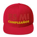 Embroidered Es Mi Cumpleanos It's My Birthday Funny Party Supplies Snapback Hat Mexicada Red