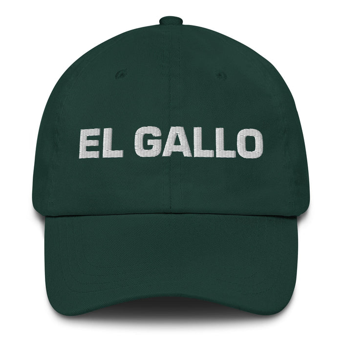 El Gallo Mexican Spanish Pride Gift Regalo Dad Hat Mexicada Spruce