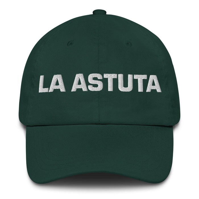 La Astuta The Clever One Mexican Spanish Pride Gift Regalo Dad Hat Mexicada Spruce