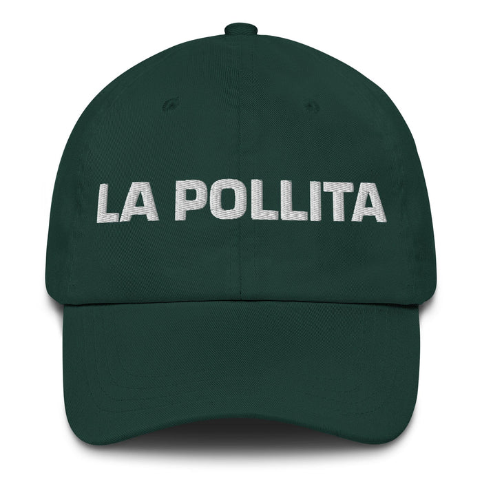 La Pollita The Chick The Rooster Mexican Spanish Pride Gift Regalo Dad Hat Mexicada Spruce