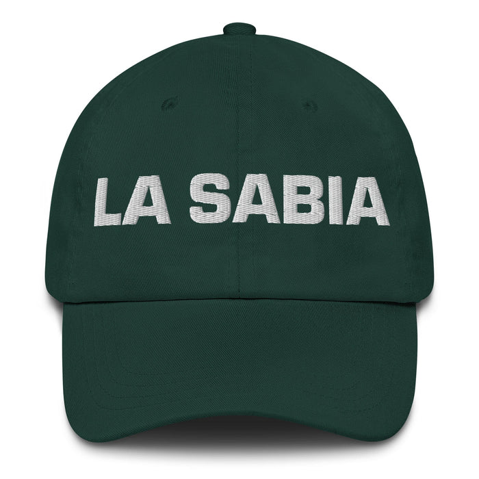 La Sabia The Wise One Mexican Spanish Pride Gift Regalo Dad Hat Mexicada Spruce