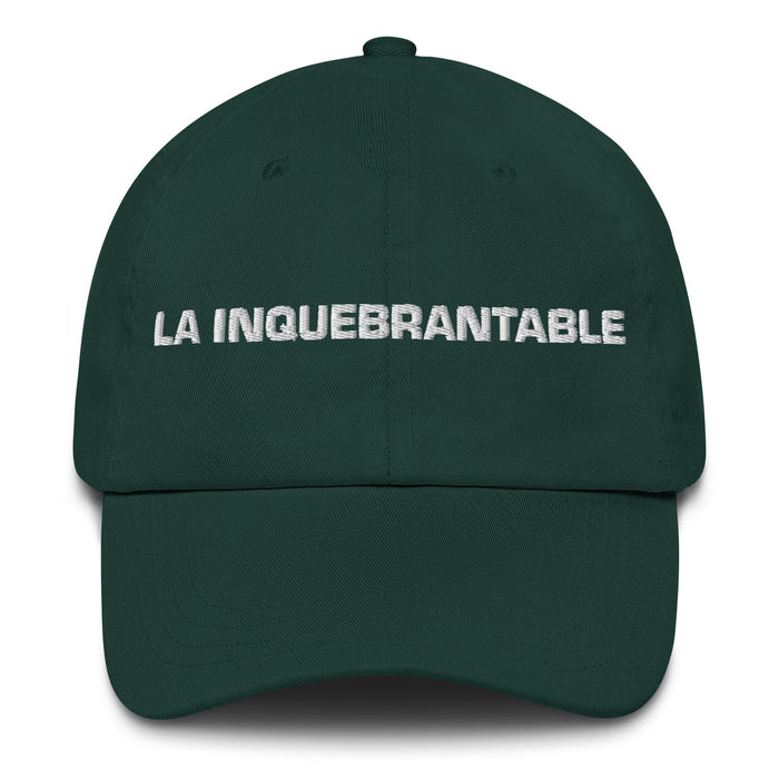 La Inquebrantable The Unbreakable One Mexican Spanish Pride Gift Regalo Dad Hat Mexicada Spruce