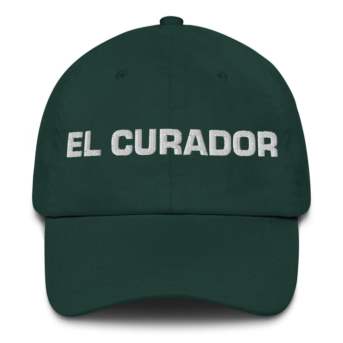 El Curador The Curator Mexican Spanish Pride Gift Regalo Dad Hat Mexicada Spruce