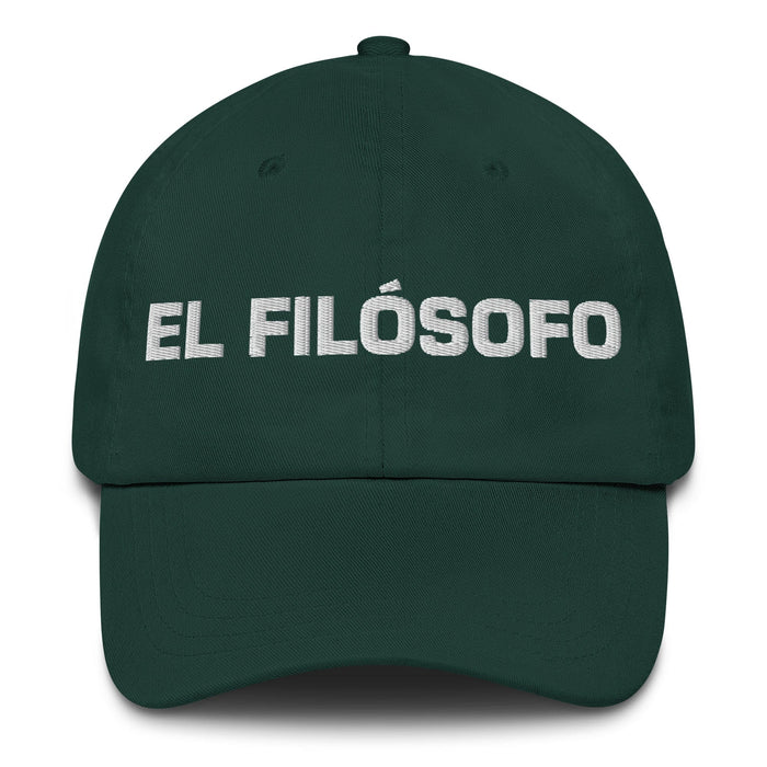 El Filósofo The Philosopher Mexican Spanish Pride Gift Regalo Dad Hat Mexicada Spruce