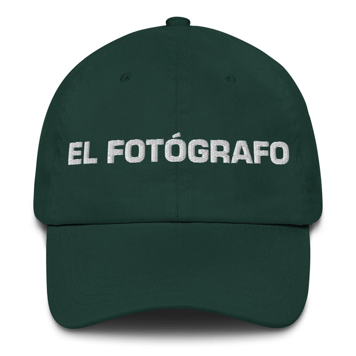 El Fotógrafo The Photographer Mexican Spanish Pride Gift Regalo Dad Hat Mexicada Spruce