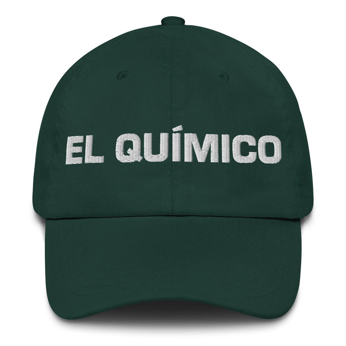 El Químico The Chemist Mexican Spanish Pride Gift Regalo Dad Hat Mexicada Spruce