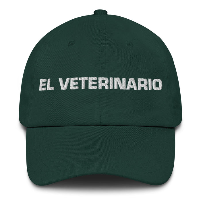 El Veterinario The Veterinarian Mexican Spanish Pride Gift Regalo Dad Hat Mexicada Spruce