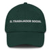 El Trabajador Social The Social Worker Mexican Spanish Pride Gift Regalo Dad Hat Mexicada Spruce