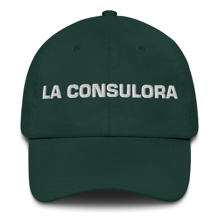 La Consulora The Consultant Mexican Spanish Pride Gift Regalo Dad Hat Mexicada Spruce