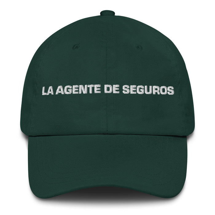 La Agente De Seguros The Insurance Agent Mexican Spanish Pride Gift Regalo Dad Hat Mexicada Spruce