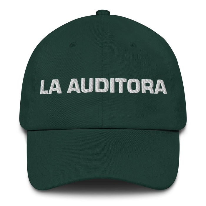 La Auditora The Auditor Mexican Spanish Pride Gift Regalo Dad Hat Mexicada Spruce