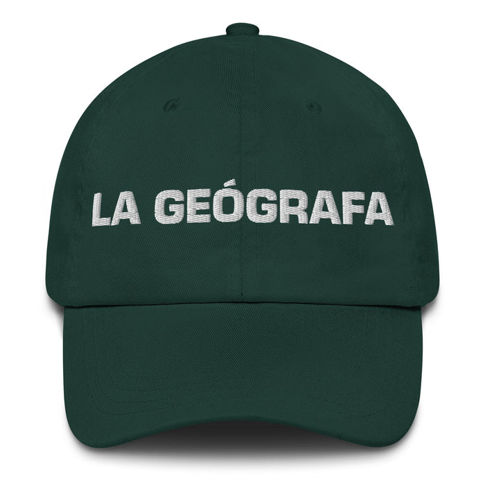 La Geógrafa The Geographer Mexican Spanish Pride Gift Regalo Dad Hat Mexicada Spruce