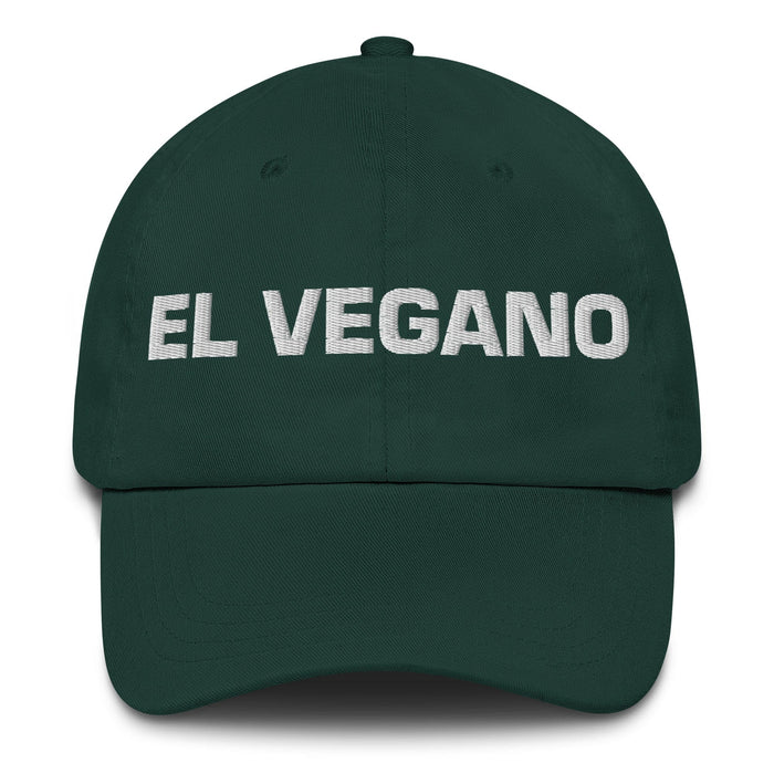 El Vegano The Vegan Mexican Spanish Pride Gift Regalo Dad Hat Mexicada Spruce