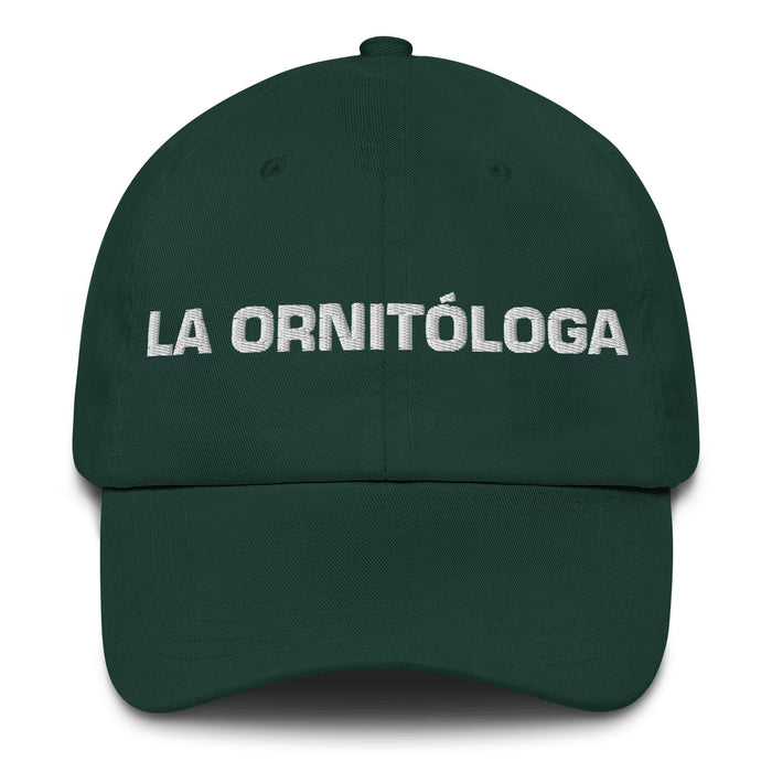 La Ornitóloga The Birdwatcher Mexican Spanish Pride Gift Regalo Dad Hat Mexicada Spruce