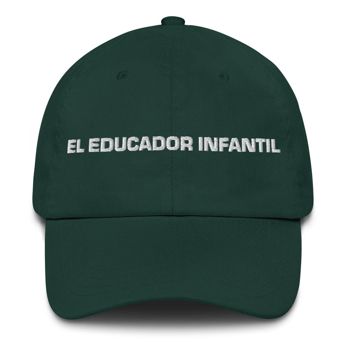 El Educador Infantil The Child Educator Mexican Spanish Pride Gift Regalo Dad Hat Mexicada Spruce