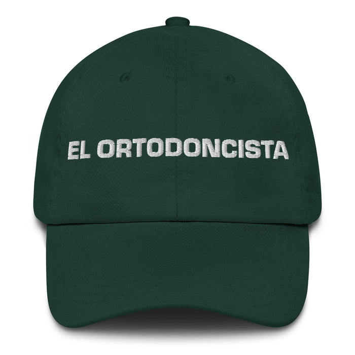 El Ortodoncista The Orthodontist Mexican Spanish Pride Gift Regalo Dad Hat Mexicada Spruce