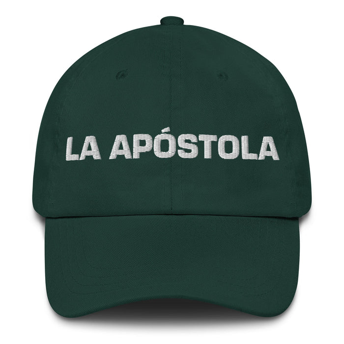 La Apóstola The Apostle Mexican Spanish Pride Gift Regalo Dad Hat Mexicada Spruce